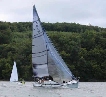 Dehler 25 CR bei der Clubmeisterschaft am SSCR 2023