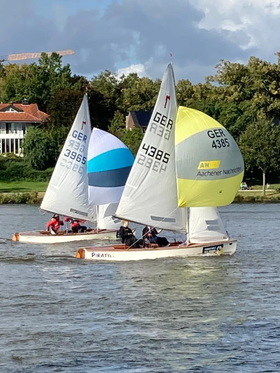 Pirat mit Spinnaker Aachener Nachrichten in Münster