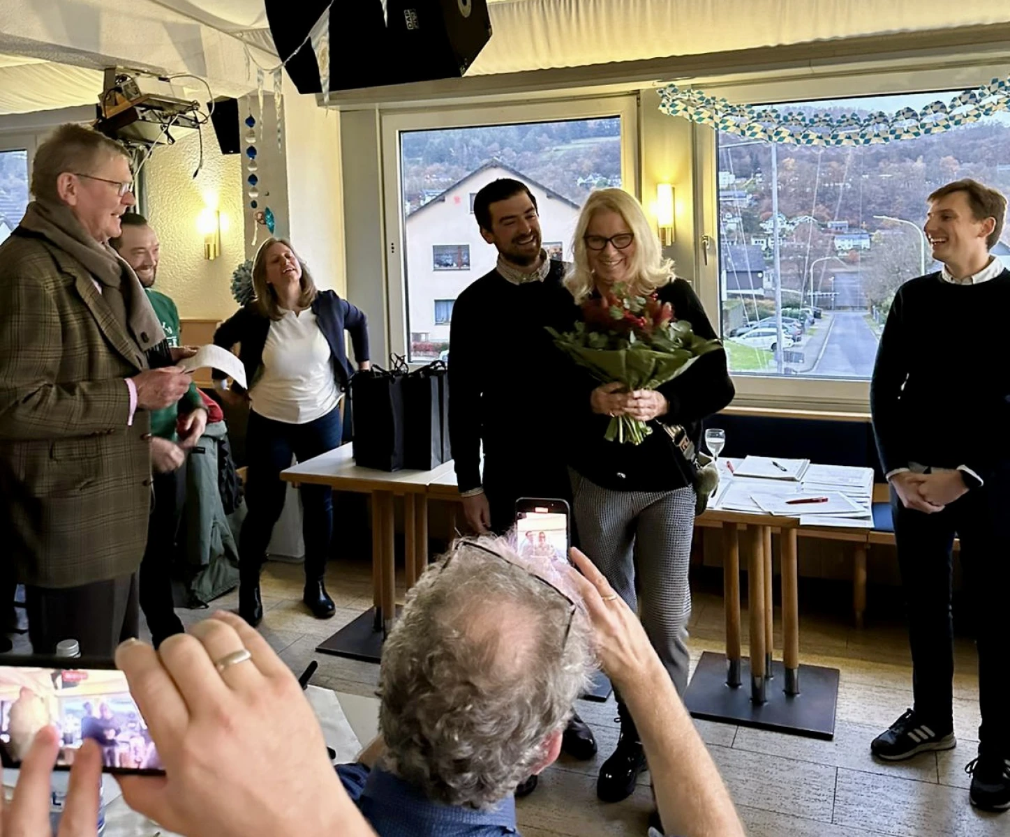 alter Vorstand wird geehrt Segeln am Rursee