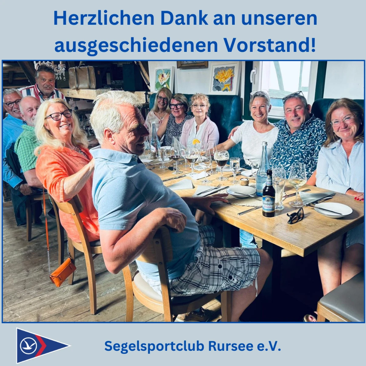 Vielen Dank für unseren ausgeschiedenen Vorstand