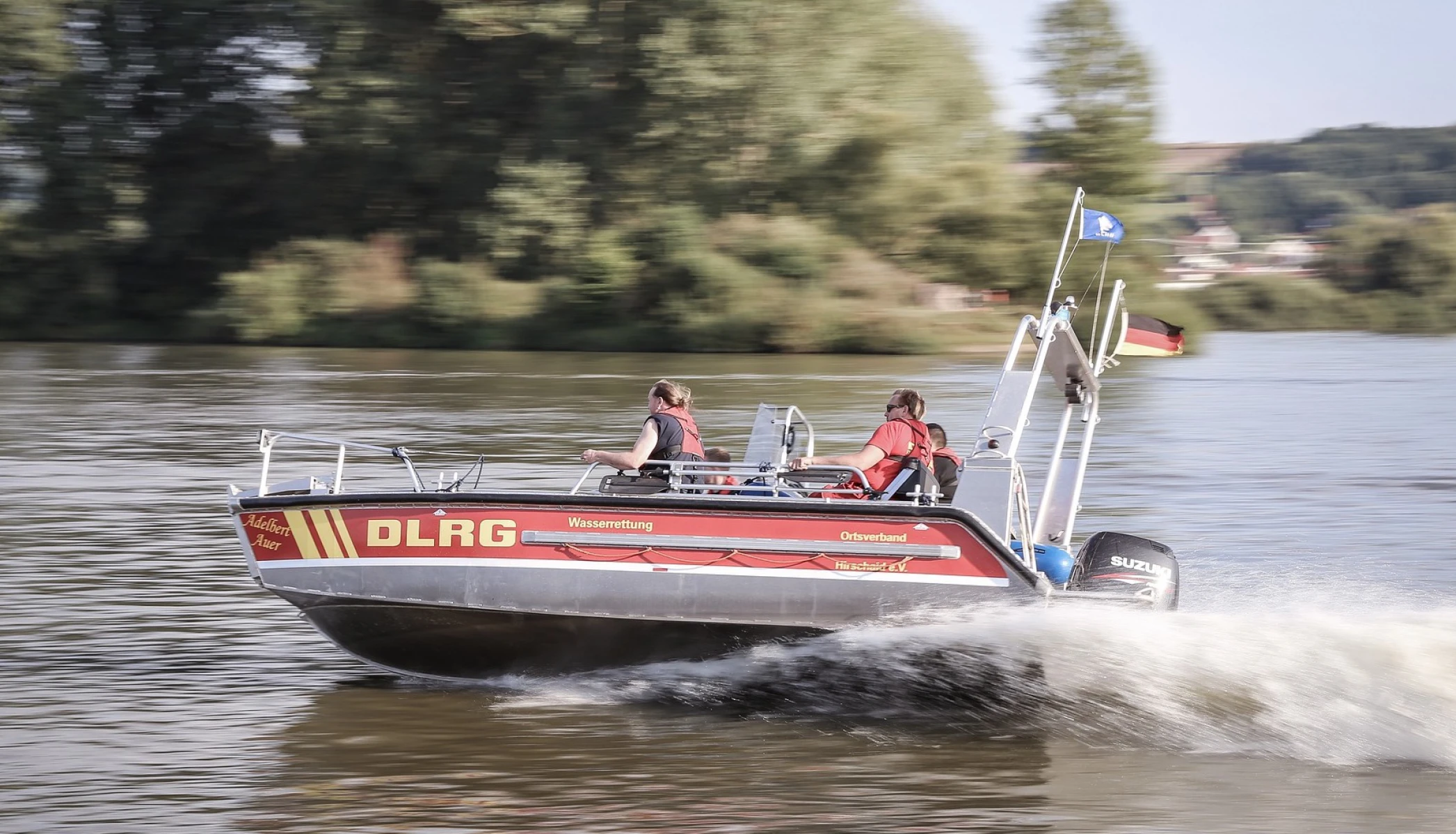 Katastrophenschutzübung DLRG am Rursee 