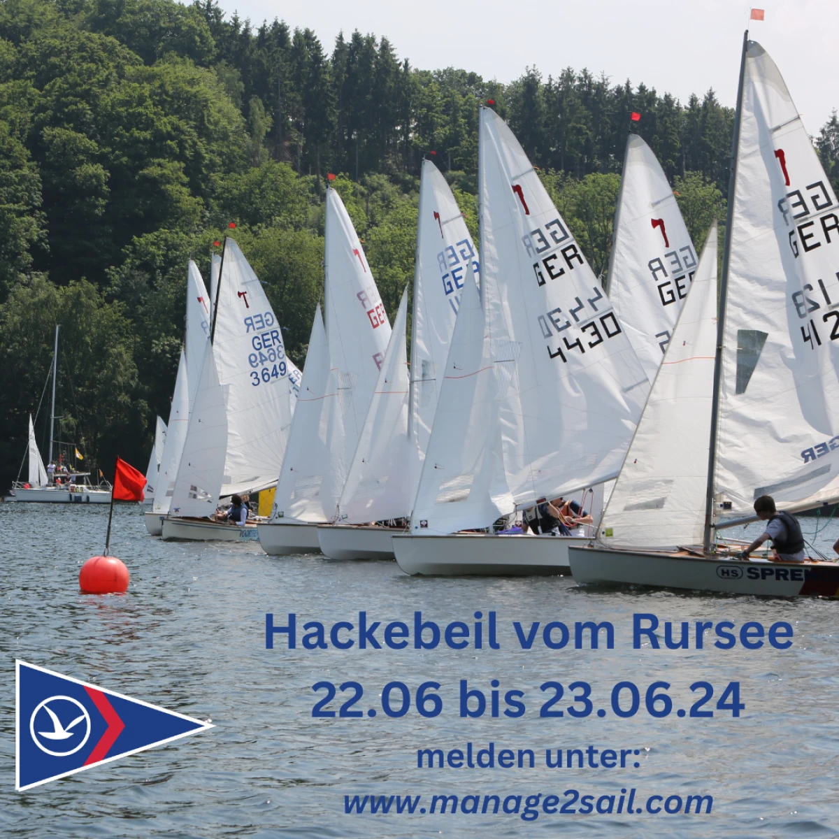 Anmeldung Hackebeil vom Rursee Regatta